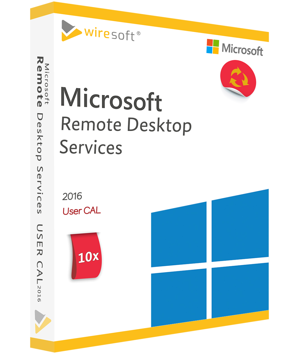 windows server 2016 remote desktop services 20-user cal